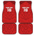 Custom Czech Republic Football Red Version Car Mats Go Champion Sporty Style LT18