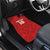 Custom Czech Republic Football Red Version Car Mats Go Champion Sporty Style LT18