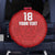 Custom Czech Republic Football Red Version Spare Tire Cover Go Champion Sporty Style LT18
