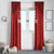 Custom Czech Republic Football Red Version Window Curtain Go Champion Sporty Style LT18