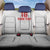Custom Czech Republic Football White Version Back Car Seat Cover Go Champion Sporty Style LT18
