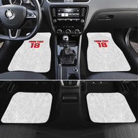 Custom Czech Republic Football White Version Car Mats Go Champion Sporty Style LT18