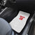 Custom Czech Republic Football White Version Car Mats Go Champion Sporty Style LT18