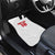 Custom Czech Republic Football White Version Car Mats Go Champion Sporty Style LT18