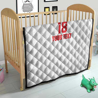 Custom Czech Republic Football White Version Quilt Go Champion Sporty Style LT18