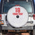 Custom Czech Republic Football White Version Spare Tire Cover Go Champion Sporty Style LT18