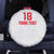 Custom Czech Republic Football White Version Spare Tire Cover Go Champion Sporty Style LT18