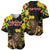 Ethiopia Enkutatash Lion of Judah Baseball Jersey With Folk Pattern - Wonder Print Shop