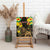 Ethiopia Enkutatash Lion of Judah Canvas Wall Art With Folk Pattern - Wonder Print Shop
