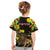 Ethiopia Enkutatash Lion of Judah Kid T Shirt With Folk Pattern - Wonder Print Shop