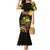 Ethiopia Enkutatash Lion of Judah Mermaid Dress With Folk Pattern - Wonder Print Shop