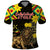 Ethiopia Enkutatash Lion of Judah Polo Shirt With Folk Pattern - Wonder Print Shop