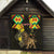 Ethiopia Enkutatash Lion of Judah Quilt With Folk Pattern - Wonder Print Shop