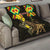 Ethiopia Enkutatash Lion of Judah Quilt With Folk Pattern - Wonder Print Shop