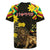 Ethiopia Enkutatash Lion of Judah Rugby Jersey With Folk Pattern - Wonder Print Shop