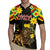 Ethiopia Enkutatash Lion of Judah Rugby Jersey With Folk Pattern - Wonder Print Shop