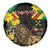 Ethiopia Enkutatash Lion of Judah Spare Tire Cover With Folk Pattern - Wonder Print Shop