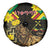 Ethiopia Enkutatash Lion of Judah Spare Tire Cover With Folk Pattern - Wonder Print Shop