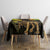 Ethiopia Enkutatash Lion of Judah Tablecloth With Folk Pattern - Wonder Print Shop