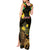 Ethiopia Enkutatash Lion of Judah Tank Maxi Dress With Folk Pattern - Wonder Print Shop