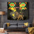 Ethiopia Enkutatash Lion of Judah Tapestry With Folk Pattern - Wonder Print Shop