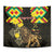 Ethiopia Enkutatash Lion of Judah Tapestry With Folk Pattern - Wonder Print Shop