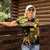 Ethiopia Enkutatash Lion of Judah Women Polo Shirt With Folk Pattern - Wonder Print Shop