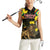 Ethiopia Enkutatash Lion of Judah Women Sleeveless Polo Shirt With Folk Pattern - Wonder Print Shop