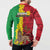 Ethiopia Enkutatash Melkam Addis Amet Button Sweatshirt With Bidens Macroptera - Wonder Print Shop