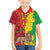 Ethiopia Enkutatash Melkam Addis Amet Family Matching Off The Shoulder Long Sleeve Dress and Hawaiian Shirt With Bidens Macroptera - Wonder Print Shop