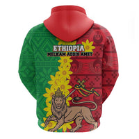 Ethiopia Enkutatash Melkam Addis Amet Hoodie With Bidens Macroptera - Wonder Print Shop
