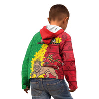 Ethiopia Enkutatash Melkam Addis Amet Kid Hoodie With Bidens Macroptera - Wonder Print Shop