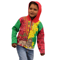 Ethiopia Enkutatash Melkam Addis Amet Kid Hoodie With Bidens Macroptera - Wonder Print Shop