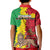 Ethiopia Enkutatash Melkam Addis Amet Kid Polo Shirt With Bidens Macroptera - Wonder Print Shop
