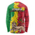 Ethiopia Enkutatash Melkam Addis Amet Long Sleeve Shirt With Bidens Macroptera - Wonder Print Shop