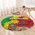 Ethiopia Enkutatash Melkam Addis Amet Round Carpet With Bidens Macroptera