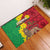 Ethiopia Enkutatash Melkam Addis Amet Rubber Doormat With Bidens Macroptera - Wonder Print Shop