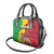 Ethiopia Enkutatash Melkam Addis Amet Shoulder Handbag With Bidens Macroptera