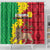 Ethiopia Enkutatash Melkam Addis Amet Shower Curtain With Bidens Macroptera
