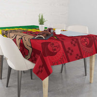 Ethiopia Enkutatash Melkam Addis Amet Tablecloth With Bidens Macroptera - Wonder Print Shop