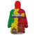 Ethiopia Enkutatash Melkam Addis Amet Wearable Blanket Hoodie With Bidens Macroptera - Wonder Print Shop