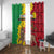 Ethiopia Enkutatash Melkam Addis Amet Window Curtain With Bidens Macroptera - Wonder Print Shop