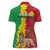 Ethiopia Enkutatash Melkam Addis Amet Women Polo Shirt With Bidens Macroptera - Wonder Print Shop