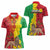 Ethiopia Enkutatash Melkam Addis Amet Women Polo Shirt With Bidens Macroptera - Wonder Print Shop