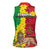 Ethiopia Enkutatash Melkam Addis Amet Women Sleeveless Polo Shirt With Bidens Macroptera - Wonder Print Shop