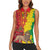 Ethiopia Enkutatash Melkam Addis Amet Women Sleeveless Polo Shirt With Bidens Macroptera - Wonder Print Shop
