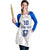Custom York Minstrel Spirit Apron Norse Viking Pattern White Version - Wonder Print Shop