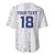 Custom York Minstrel Spirit Baseball Jersey Norse Viking Pattern White Version - Wonder Print Shop