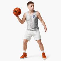 Custom York Minstrel Spirit Basketball Jersey Norse Viking Pattern White Version - Wonder Print Shop