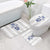 Custom York Minstrel Spirit Bathroom Set Norse Viking Pattern White Version - Wonder Print Shop